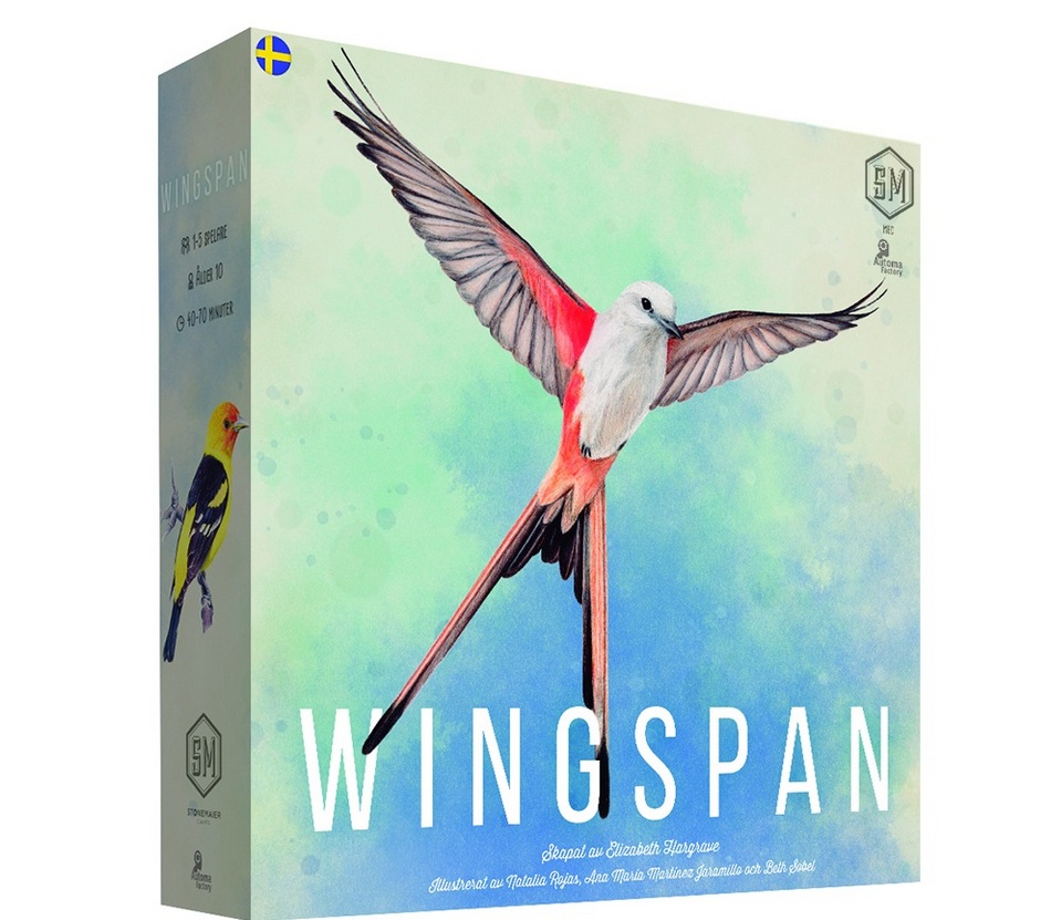 Wingspan Brädspel - recension och regler